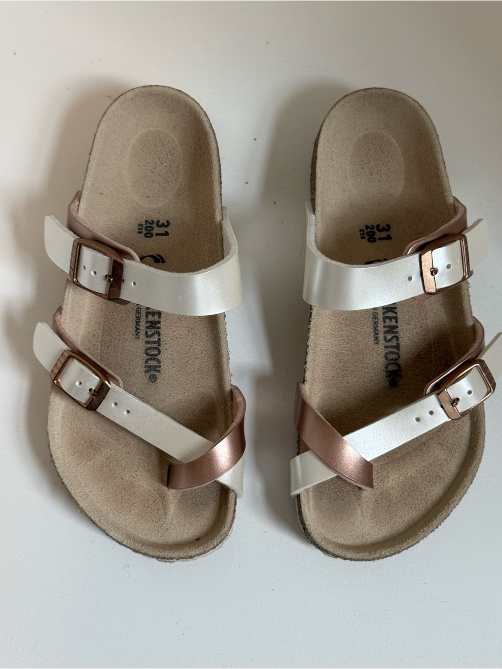 Birkenstock Metallic Sandals Youth Size C13
